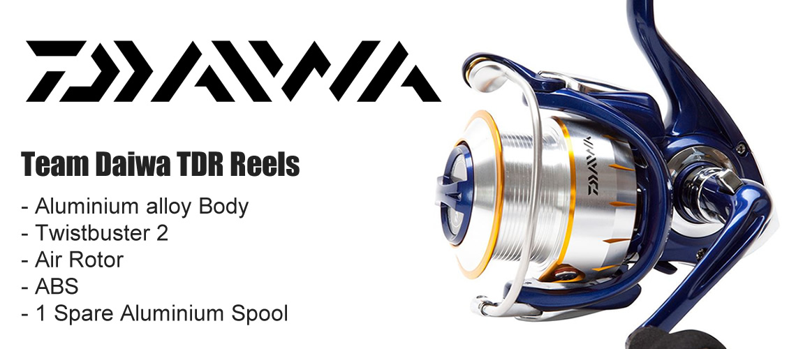 team daiwa reels